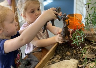 nature based play at Mayfield daycare